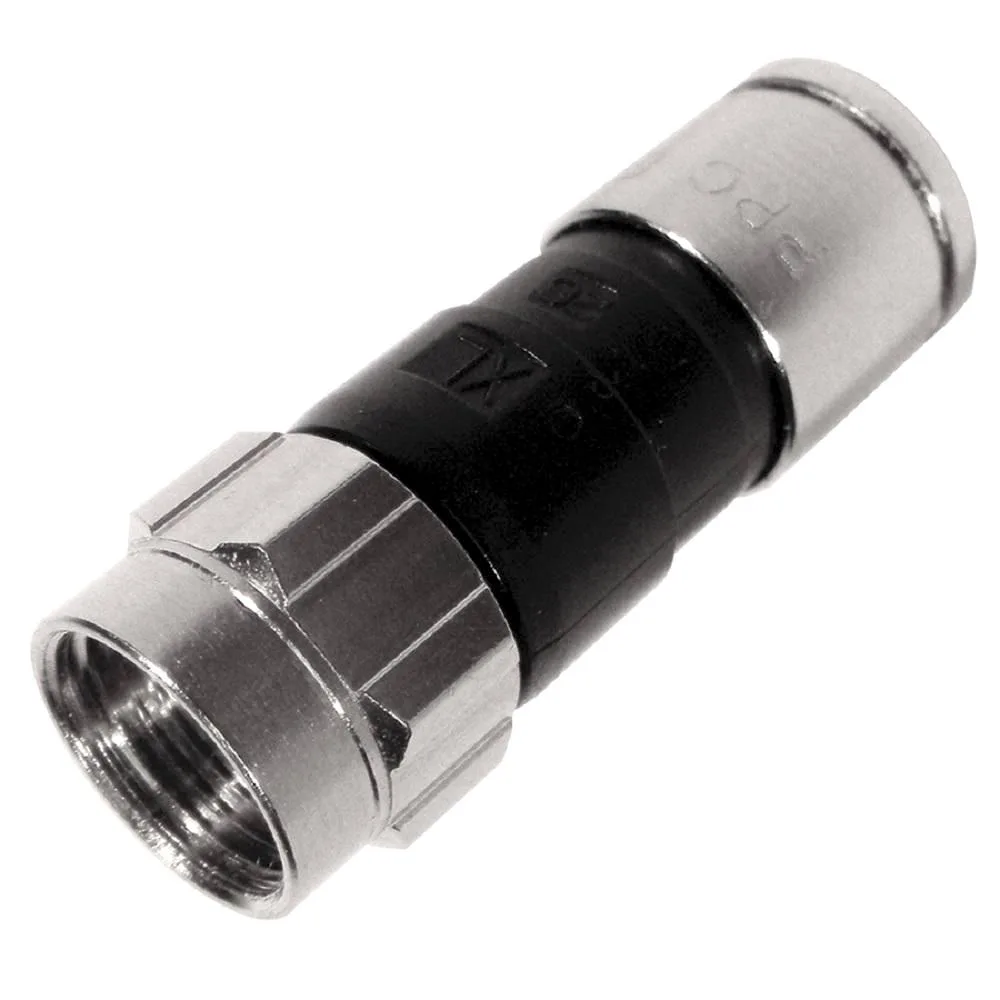 BELDEN BELDEN EX6XL-PLPLUS RG-6 Universal F-Type Coax Compression Connectors 50 Pcs — product photo
