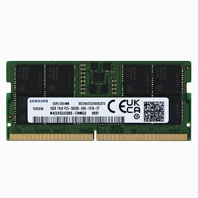 SAMSUNG SAMSUNG 16GB DDR5 5600MHz SODIMM CL46 1.1v M425R2GA3BB0-CWM laptop RAM — product photo