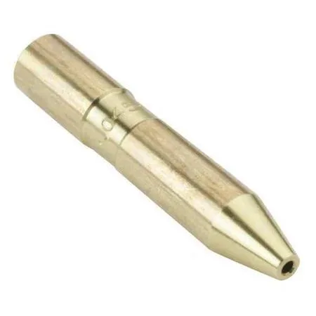 Small metal inlet guide with V and U-grooved knurled rollers, silver finish