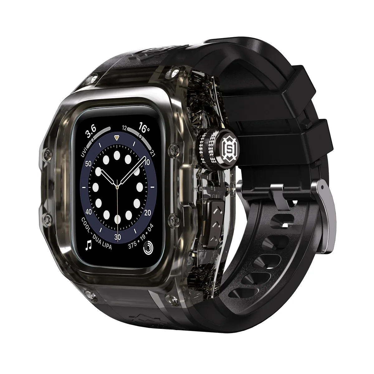 BONAEVER BONAEVER Waterproof Case Apple Watch Series 10 42mm Black — product photo