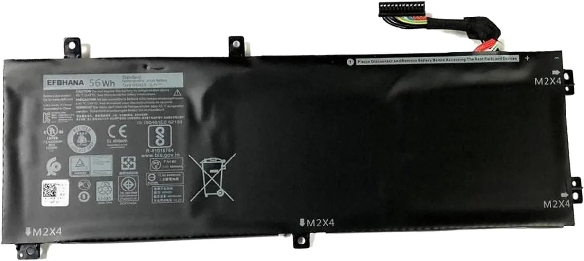NShi NShi H5H20 laptop battery 11.4V 56Wh 4649mAh — product photo