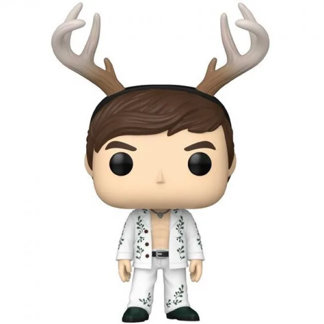 Funko POP! vinyl figure of Oliver Quick in stag costume approximately 5.25 inches tall