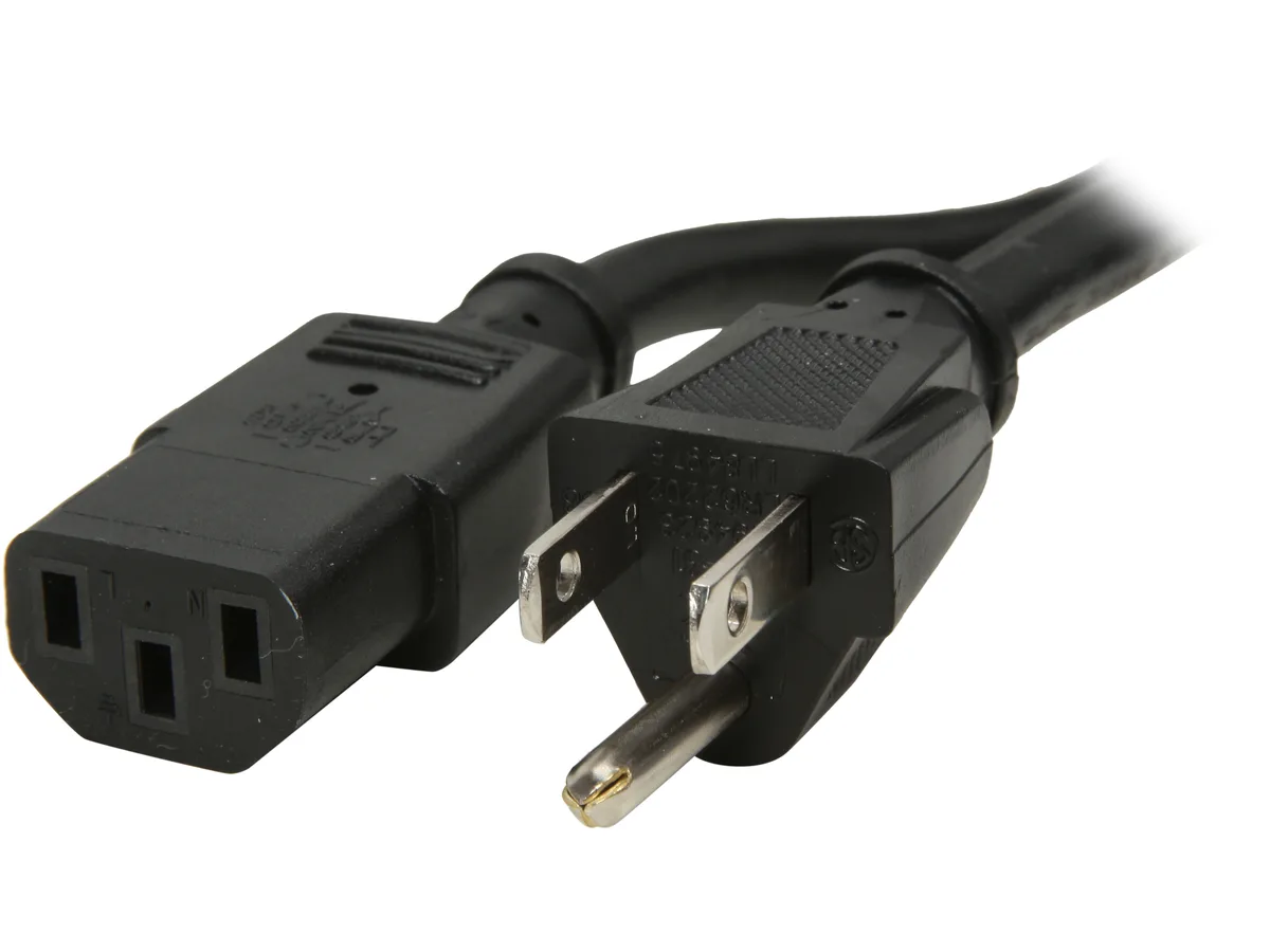 Cables To Go Cables To Go 25545 16 AWG Power Cord 6ft 1.82m 13A 125V Black — fotografie produktu