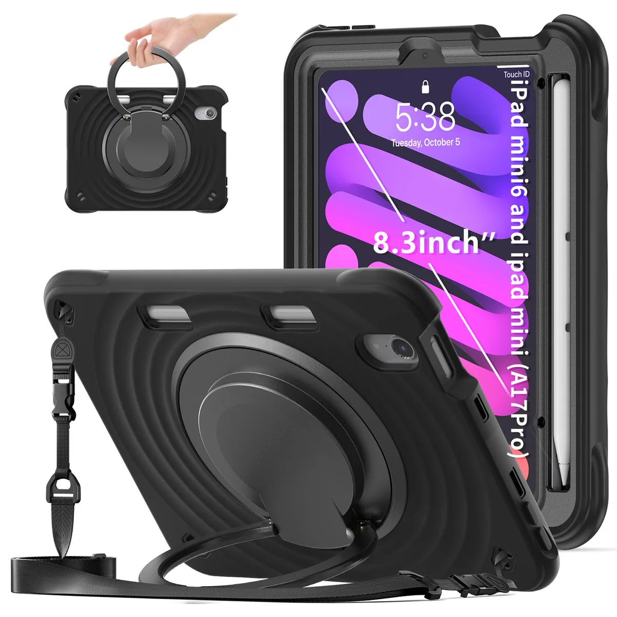 BONAEVER BONAEVER A2995/ laptop case iPad Mini 7 2024 iPad Mini 6 8.3 2021 — product photo