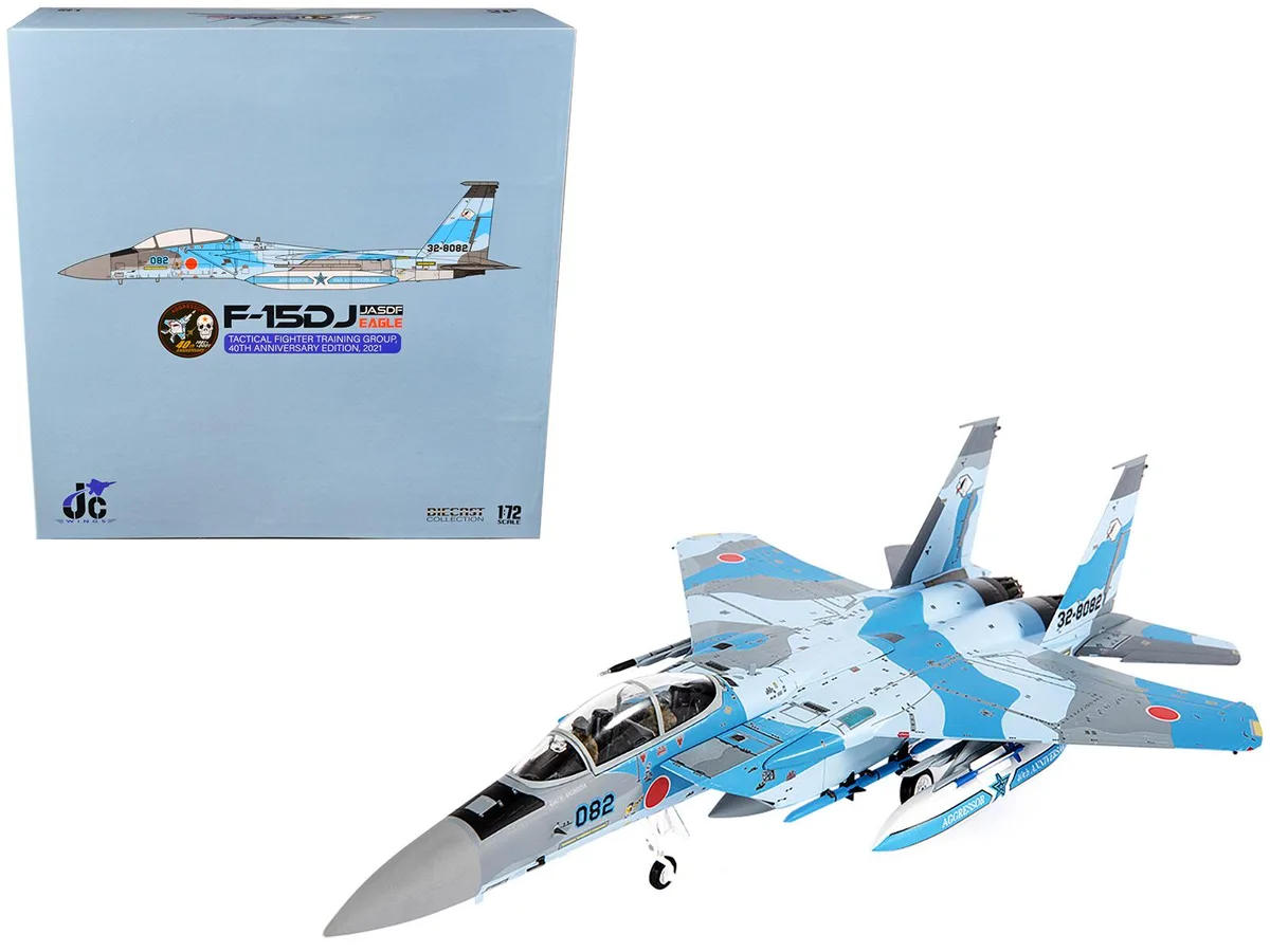 JC Wings JC Wings Mitsubishi F-15DJ Eagle 40th Anniversary 1/72 Diecast Model — product photo