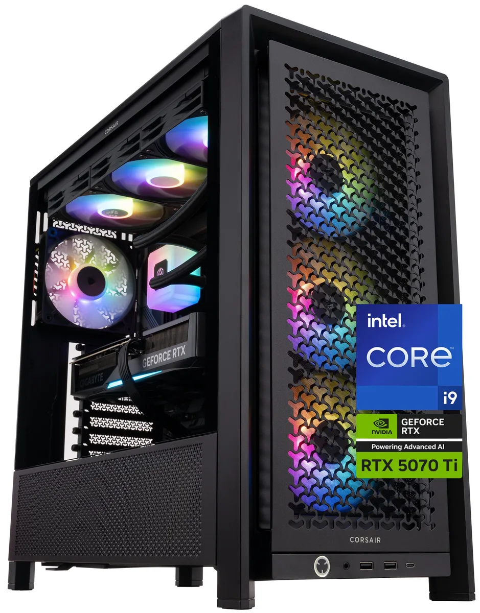 ABS ABS TA14900KF5070Ti gaming PC i9-14900KF RTX 5070 Ti 16GB 32GB DDR5 2TB NVMe — product photo