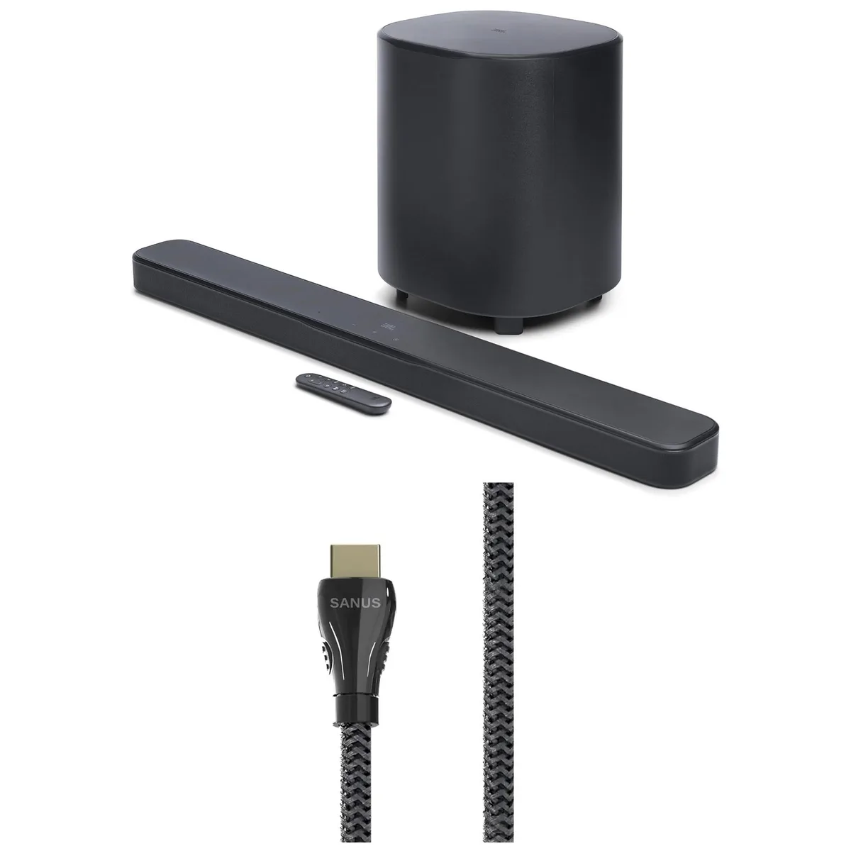 JBL JBL BAR-500-MK2 5.1 CH Dolby Atmos Soundbar 10" Wireless Subwoofer — product photo
