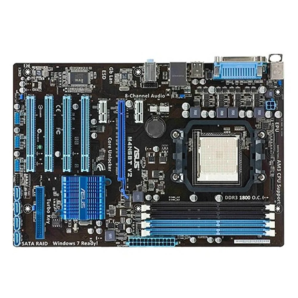 ASUS ASUS M4N68T V2 AMD motherboard Socket AM3 DDR3 16GB ATX — product photo