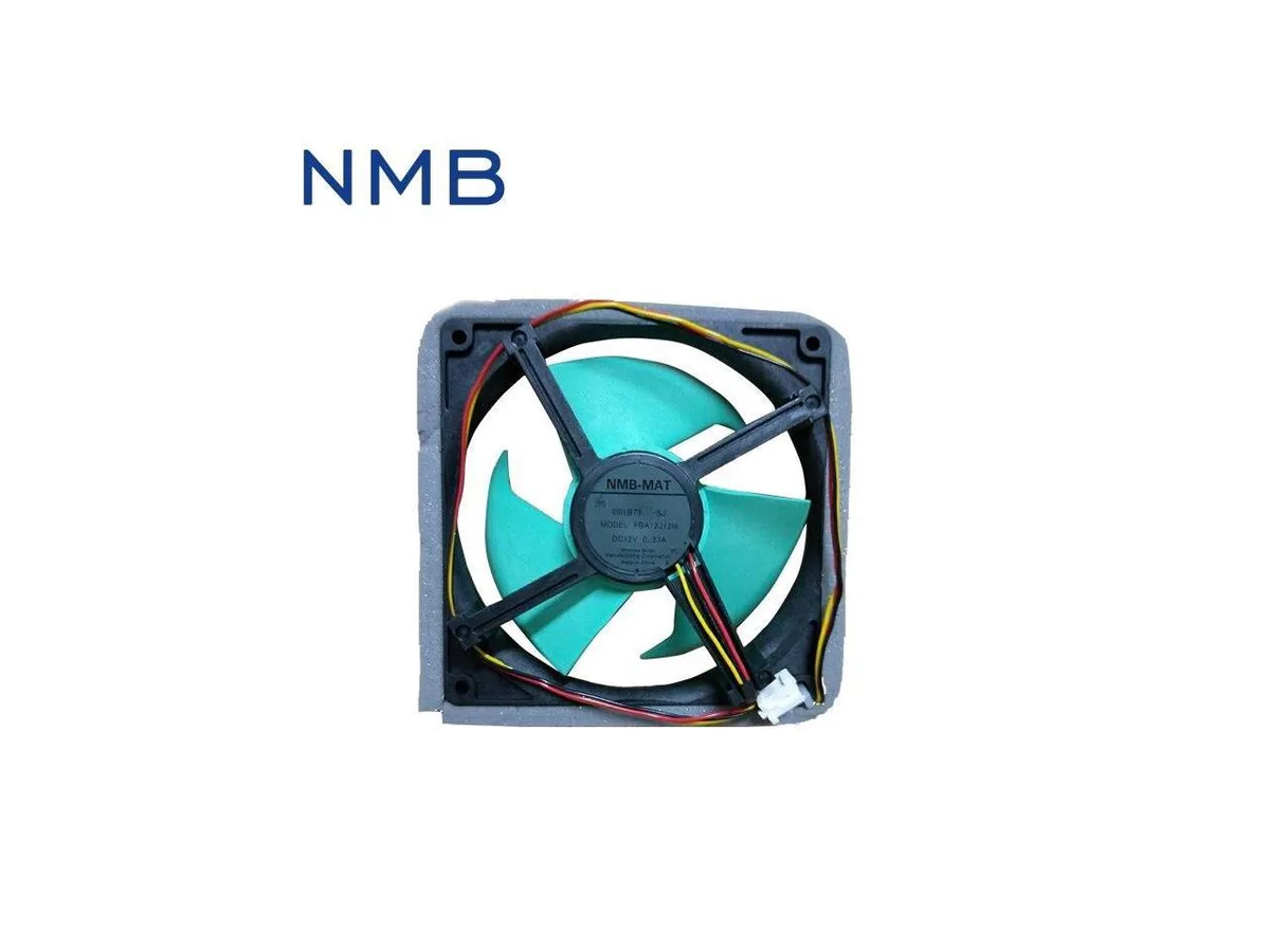 Fans Fans FBA12J12M 12V .23A 3-wire refrigerator cooling fan — product photo
