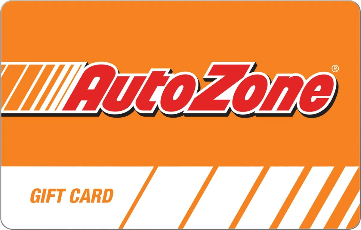 Auto Zone Auto Zone AZ-1000 $10 Gift Card Specialty Retail — product photo