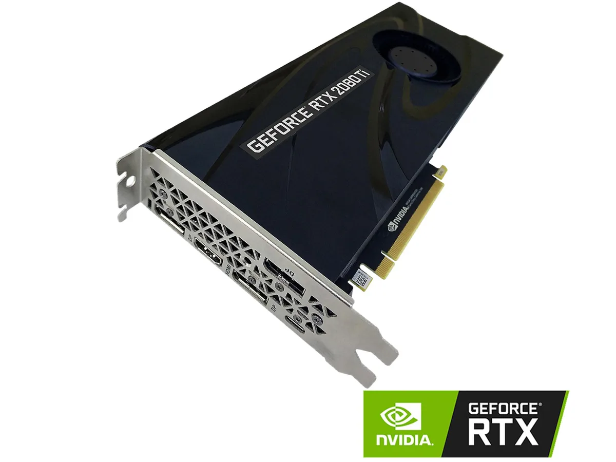 PNY Technologies, Inc. PNY GeForce RTX 2080 Ti 11GB Blower Edition graphics card — product photo