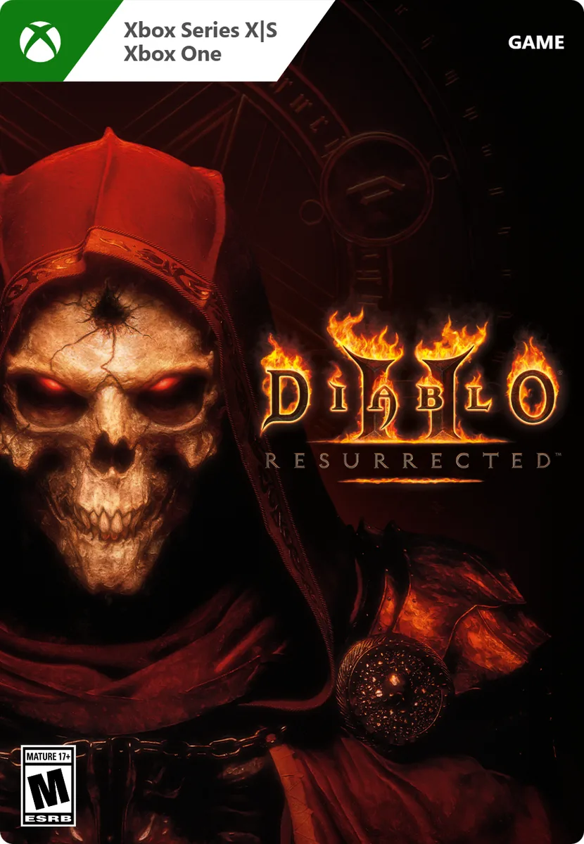 Blizzard Blizzard Diablo II: Resurrected Base Game Xbox Series X|S Xbox One Digital Code G7Q-00244 — product photo