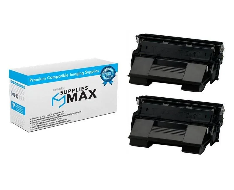 SuppliesMax SuppliesMax TN-1700_2PK Black Toner Cartridge 2-Pack 17000 Pages — product photo