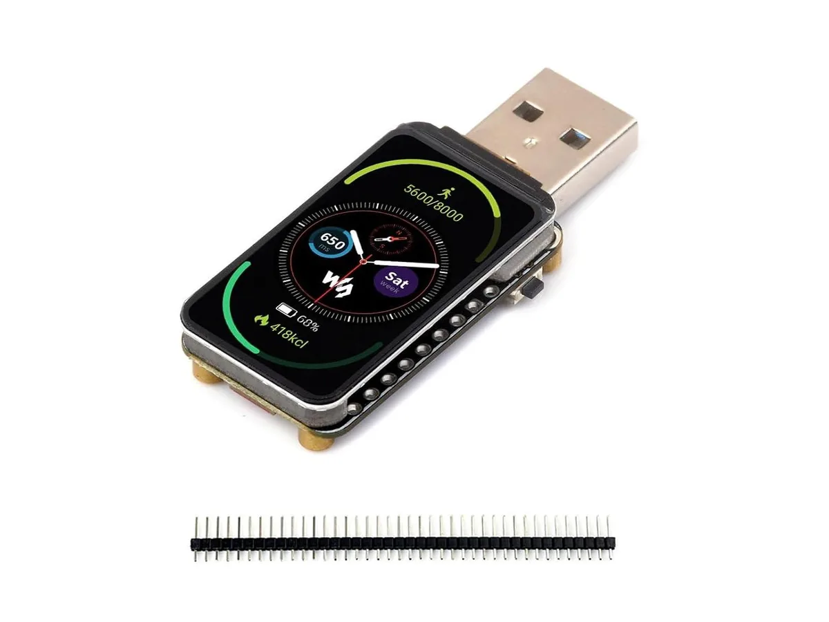 LORDWORLD LORDWORLD ESP32-S3-LCD-1.47 1.47inch 172×320 262K RGB development board — product photo