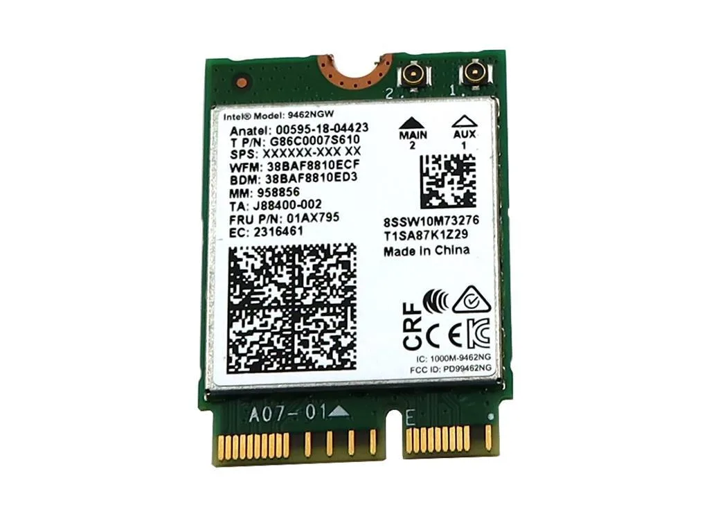 Intel Intel 9462NGW Dual Band Wireless-AC 9462 Wi-Fi adapter — product photo