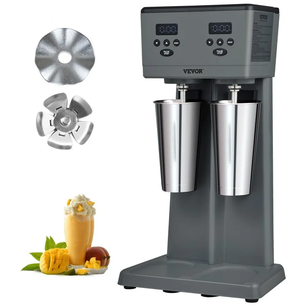 VEVOR VEVOR DM22-U Double-Head Milkshake Maker 750W 820ml ×2 — product photo