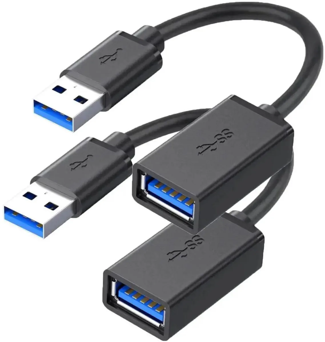 WRIARICH WRIARICH 2 Pack USB 3.0 Extension Cable Type A Male to Female 0.5m — product photo