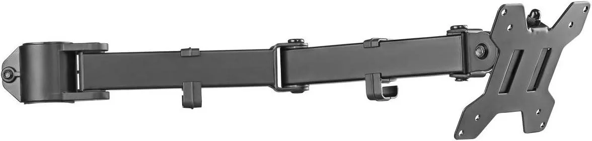 PISKEKAT PISKEKAT Mounting Rack for 27" Monitor 10kg VESA 75/100 ±90° Swivel Tilt 360° Rotation Black — product photo