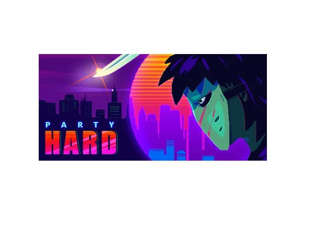 Steam digital code card for Party Hard PC game