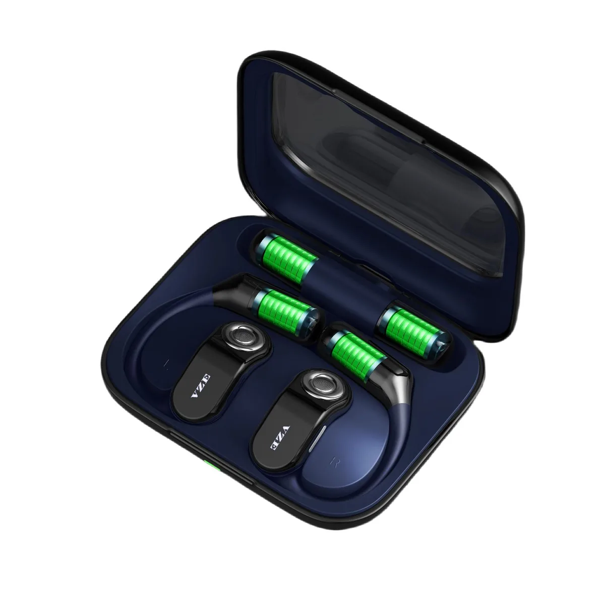 DUCI DUCI Open Non In Ear Wireless Bluetooth Earphones Hanging Ear Sport Black — product photo