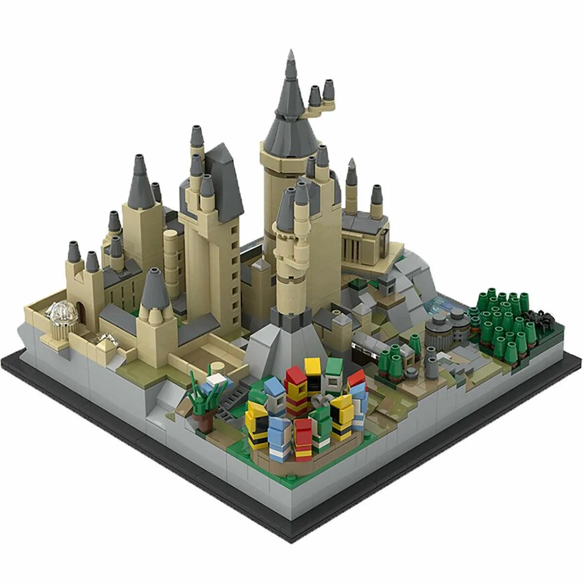 ZITIANYOUBUILD ZITIANYOUBUILD Iconic Castle Architecture Set 1347 Educational Building Toys — product photo