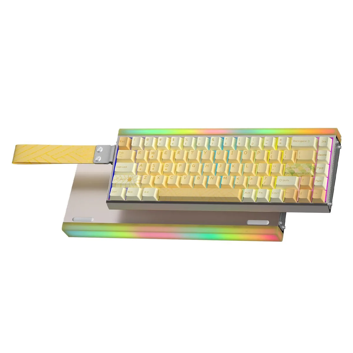 Vszerda Vszerda Hero 68 HE Ultra Yellow 65% gaming keyboard — product photo