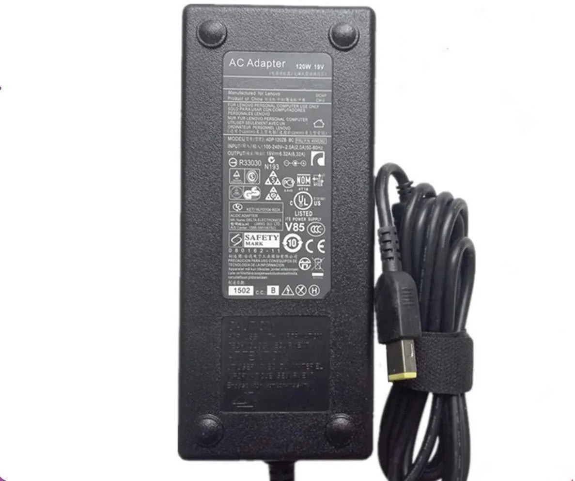 E-buy E-buy 19.5V 6.15A 120W AC Adapter Square Yellow USB 3-prong for Lenovo C260 C355 C360 C455 — product photo