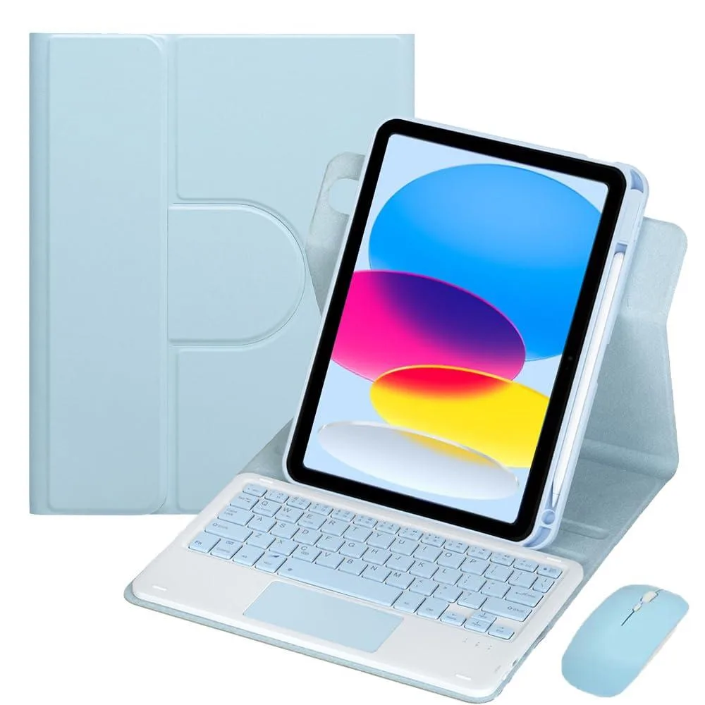 Timoom Timoom 360° Rotating Keyboard Case with Trackpad 10.9" Sky Blue — product photo
