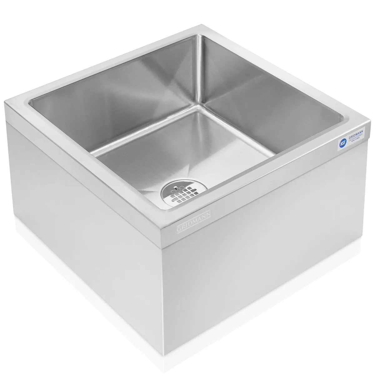 Gridmann Gridmann GR28-MP2424 24" x 24" x 13" floor mop sink — product photo