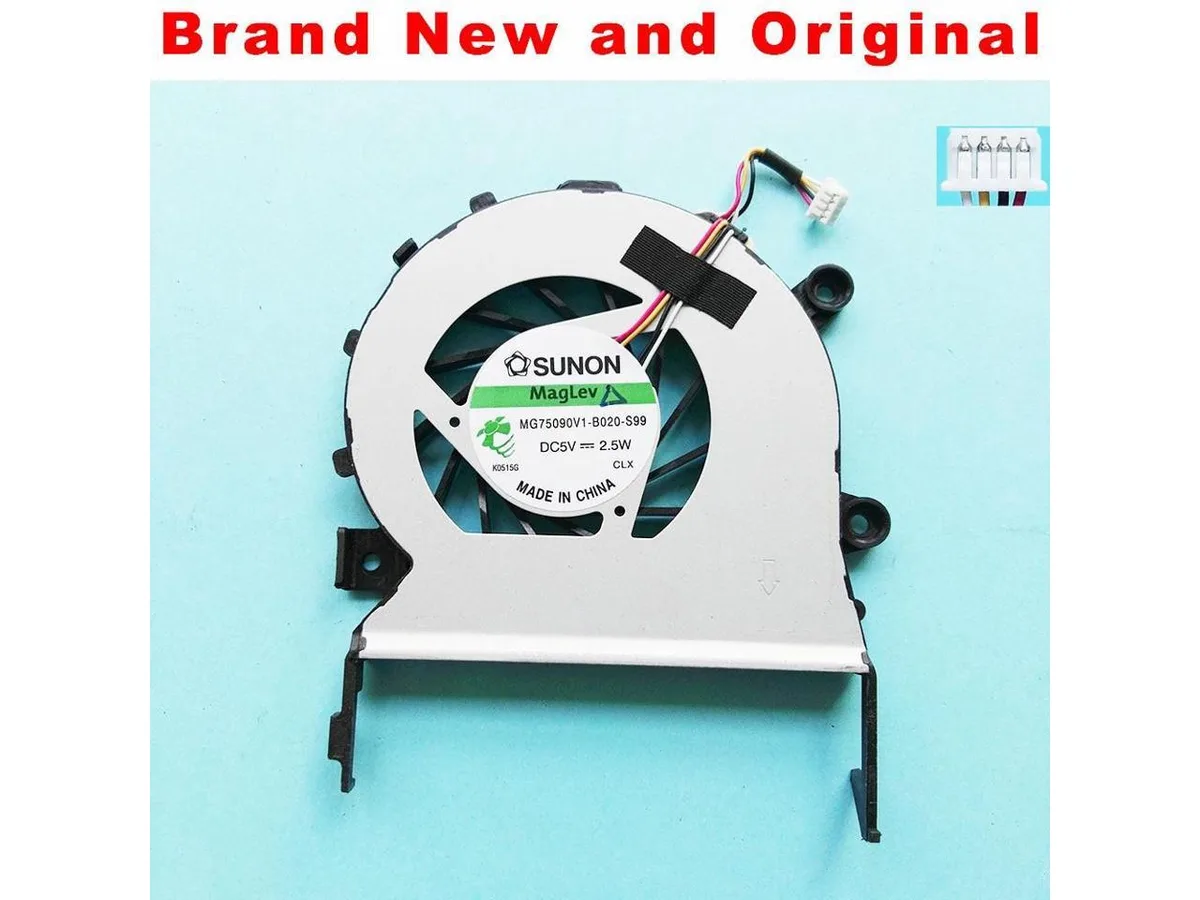 Fans Fans CPU Cooling Fan Sunon MF75090V1-B020-S99 DC5V 2.5W 4PIN — product photo