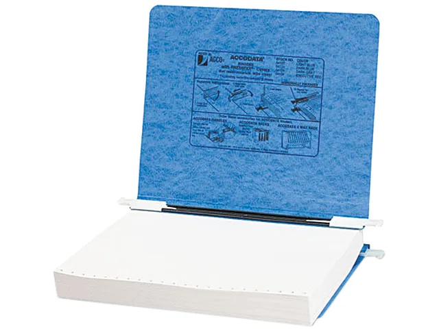 ACCO ACCO 54122 Pressboard Hanging Data Binder Light Blue — product photo