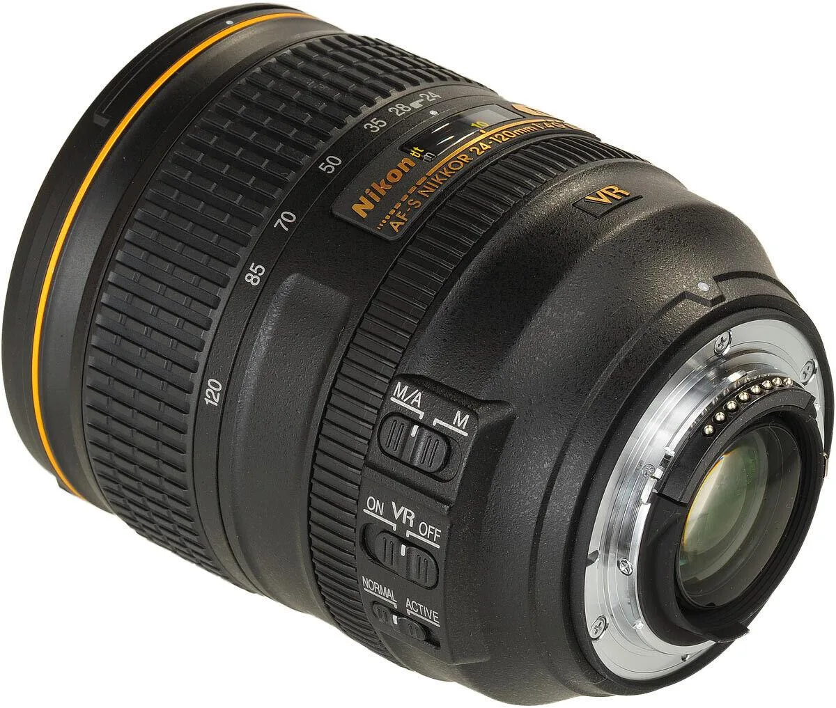 Nikon Global Nikon AF-S NIKKOR 24-120mm f/4G ED VR 2193 camera lens — product photo
