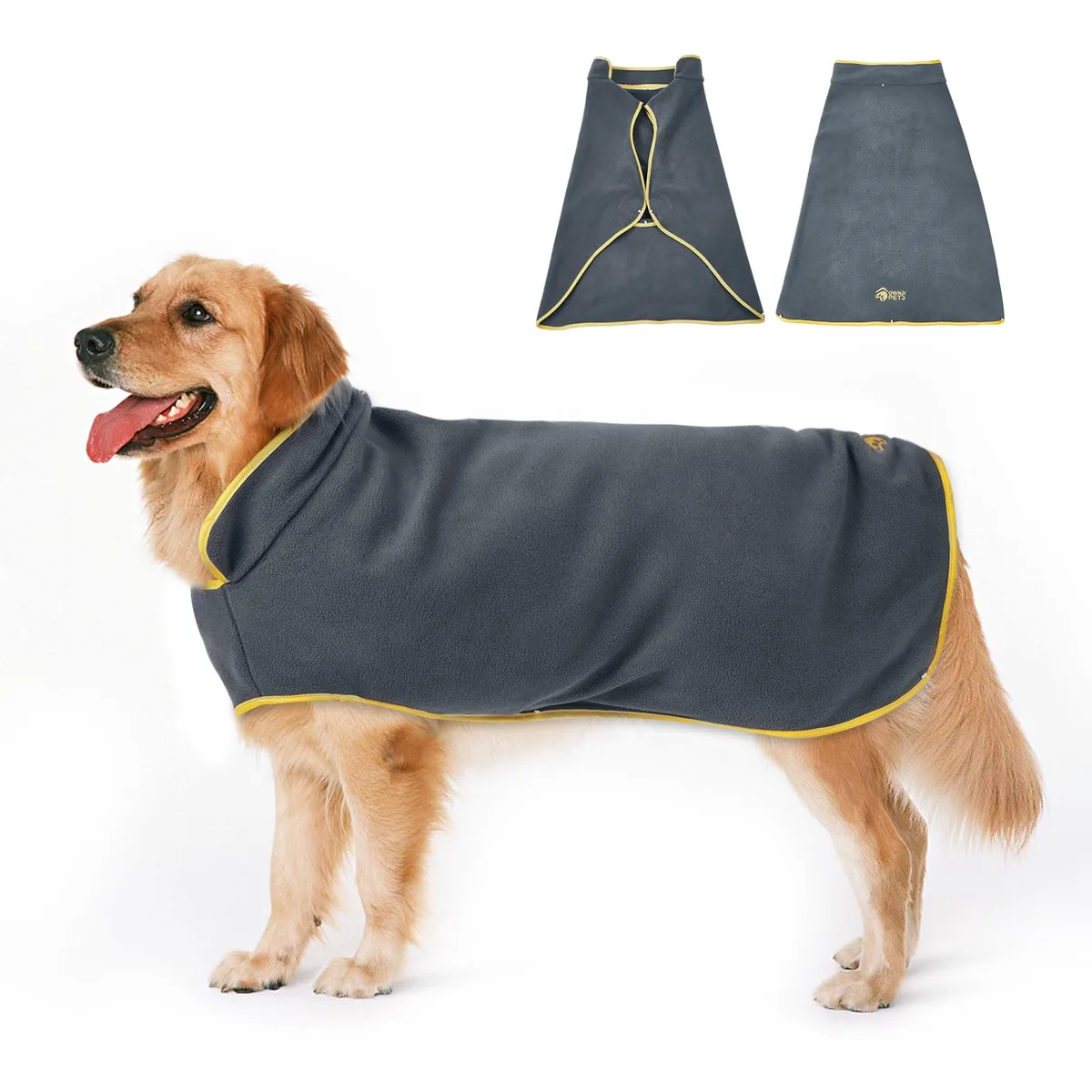 Ownpets Ownpets PET0260XXL Grey Fleece Vest 2XL pet - apparel — product photo