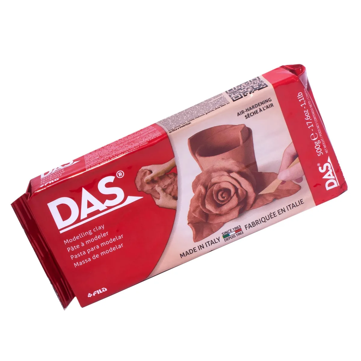  DAS Air-Hardening Modeling Clay Terra Cotta 1.1 lb 500 g — product photo