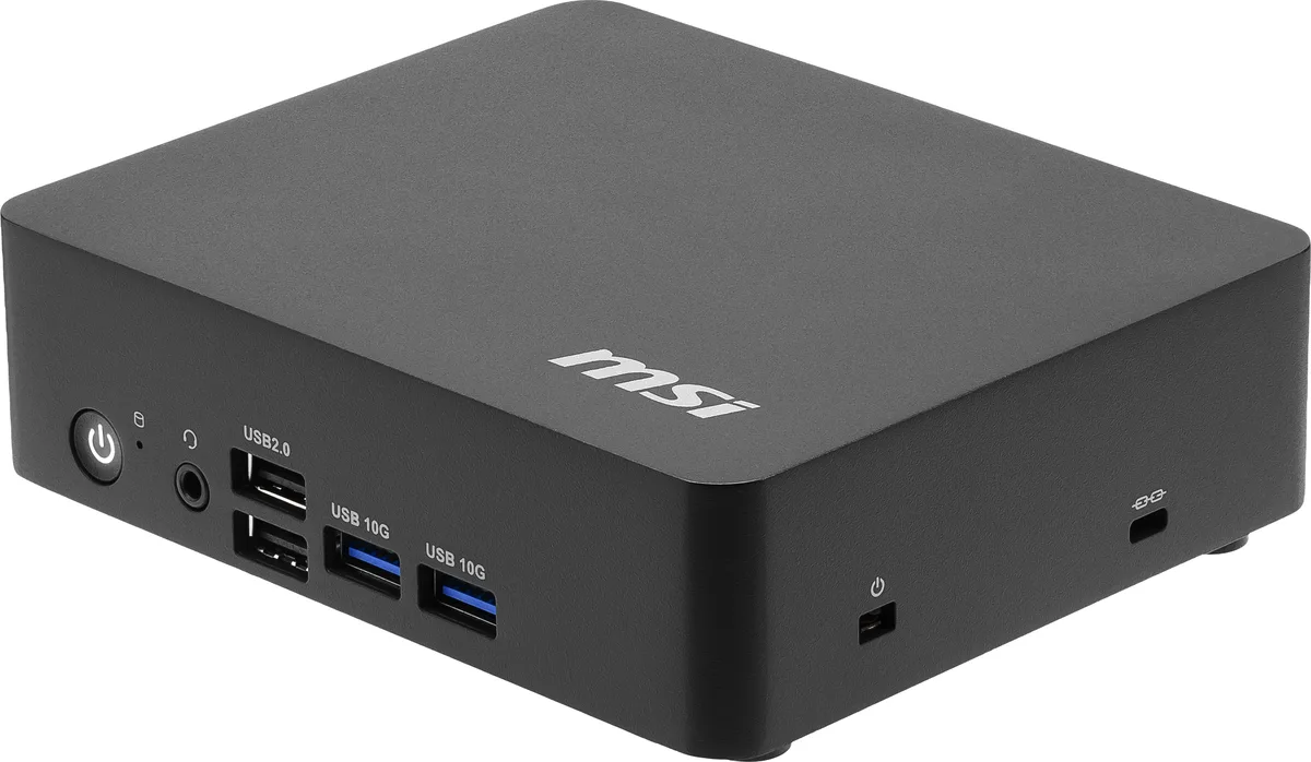 MSI MSI Cubi NUC TWG S-016US Intel N150 8GB DDR5 128GB SSD desktop PC — product photo