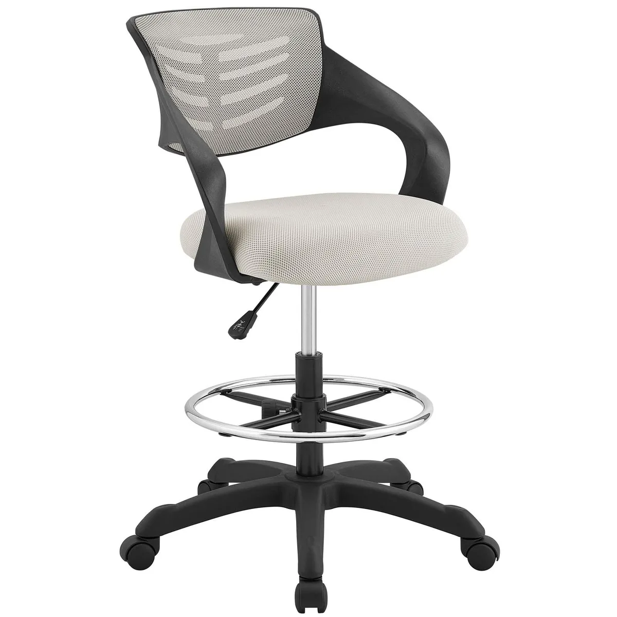 Modway Furniture Modway Furniture Thrive Mesh Drafting Chair Gray 24.5"L 25"W 35-43"H 331 lbs — product photo