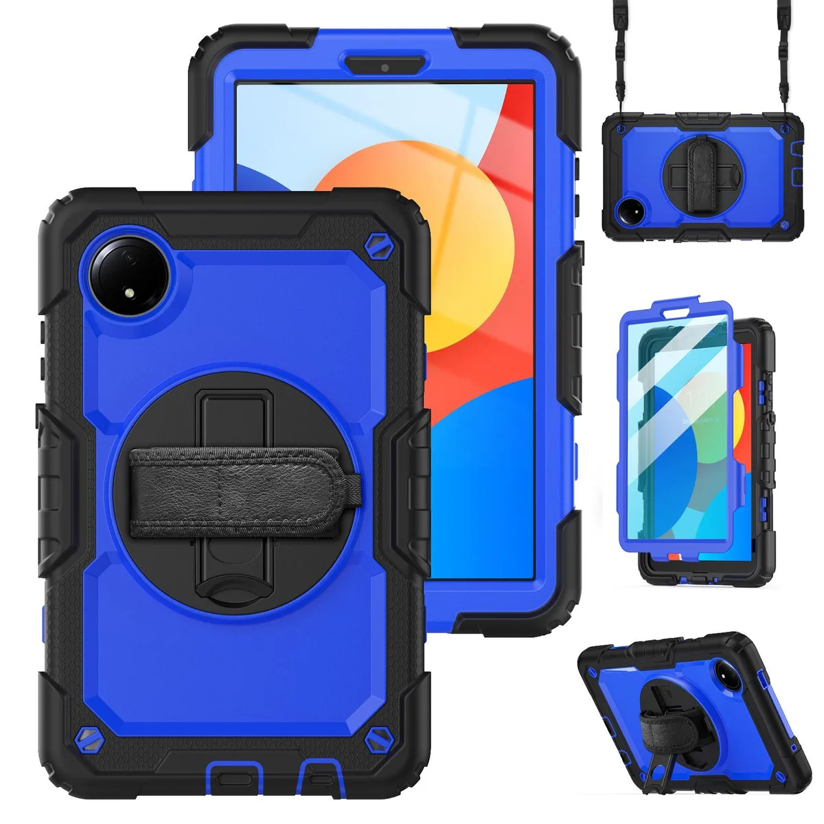 BONAEVER BONAEVER Shockproof Case for Xiaomi Redmi Pad SE 8.7 inch 2024 Blue — product photo