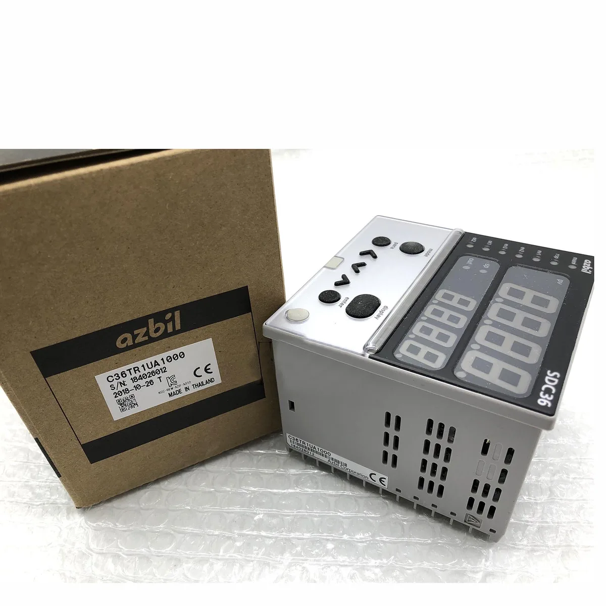 YAMATAKE YAMATAKE Azbil C36TR1UA1000 Temperature Table Red — product photo