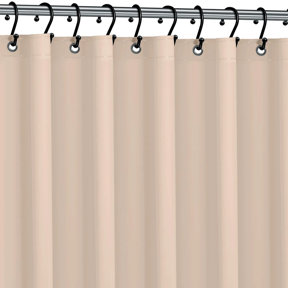 No Smell Shower Curtain Liner 72x72 Beige PEVA Shower Curtain Liner — product photo