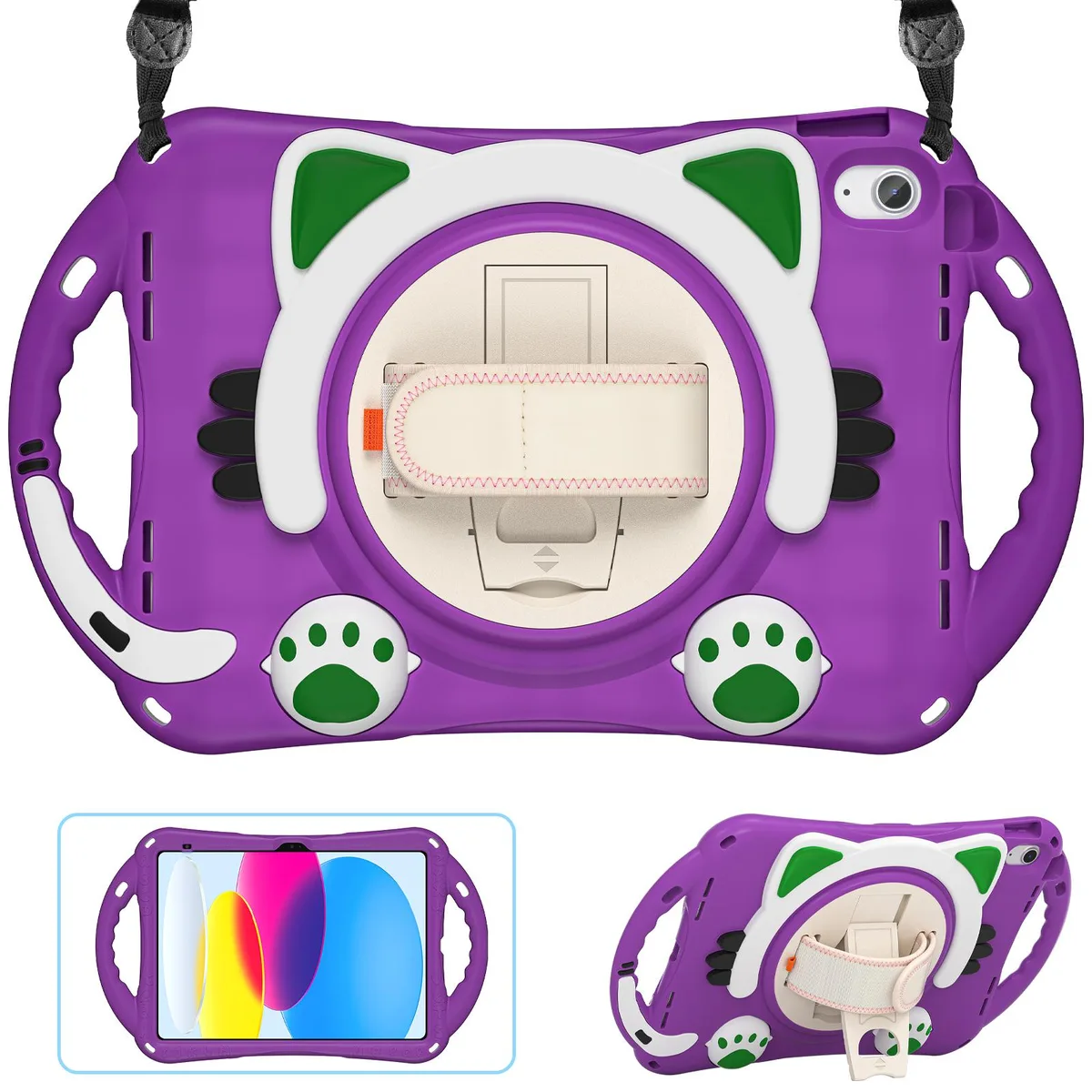 Werleo Werleo 10.9" iPad 10th Gen Case Purple — product photo
