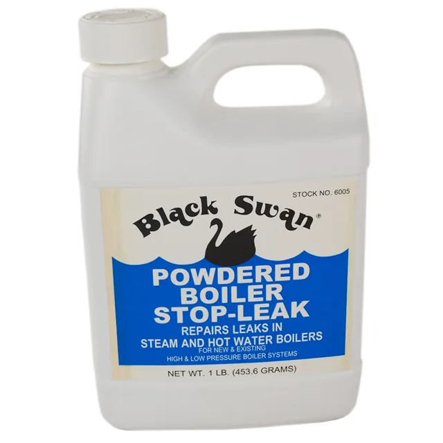  Black Swan 6005 Powder Boiler Stop Leak 1 LB commercial heating — product photo