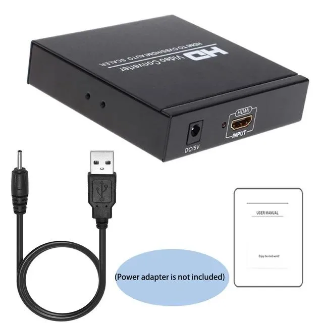YINGHUA YINGHUA HDMI to HDMI + AV Converter 1080P KVM Switch — product photo