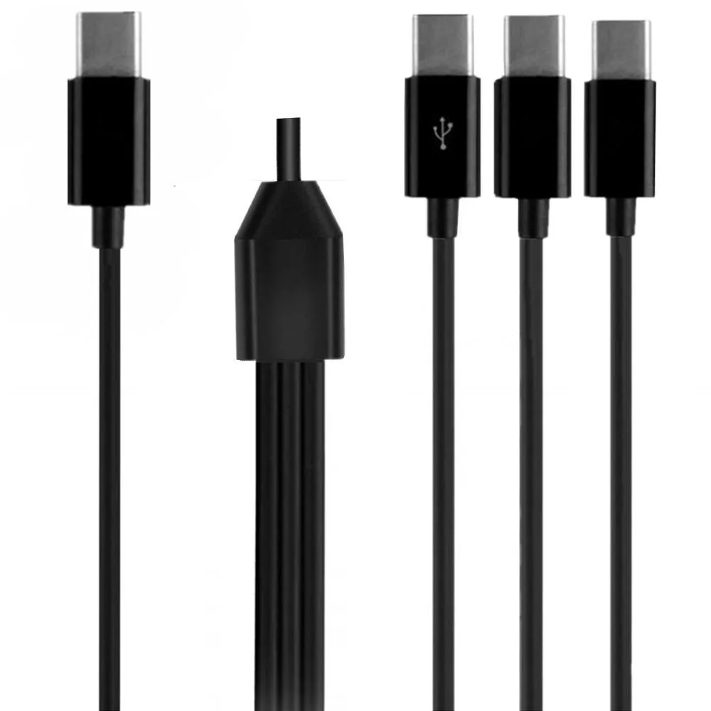 TeKit TeKit 3 in 1 USB C Splitter Cable 5ft — product photo
