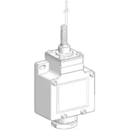 Telemecanique Sensors XCKL106 limit switch whisker spring return 1NC 1NO line protection