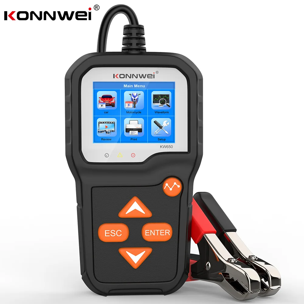 Jansicotek Jansicotek KW650 12V 2000CCA Battery Tester — product photo