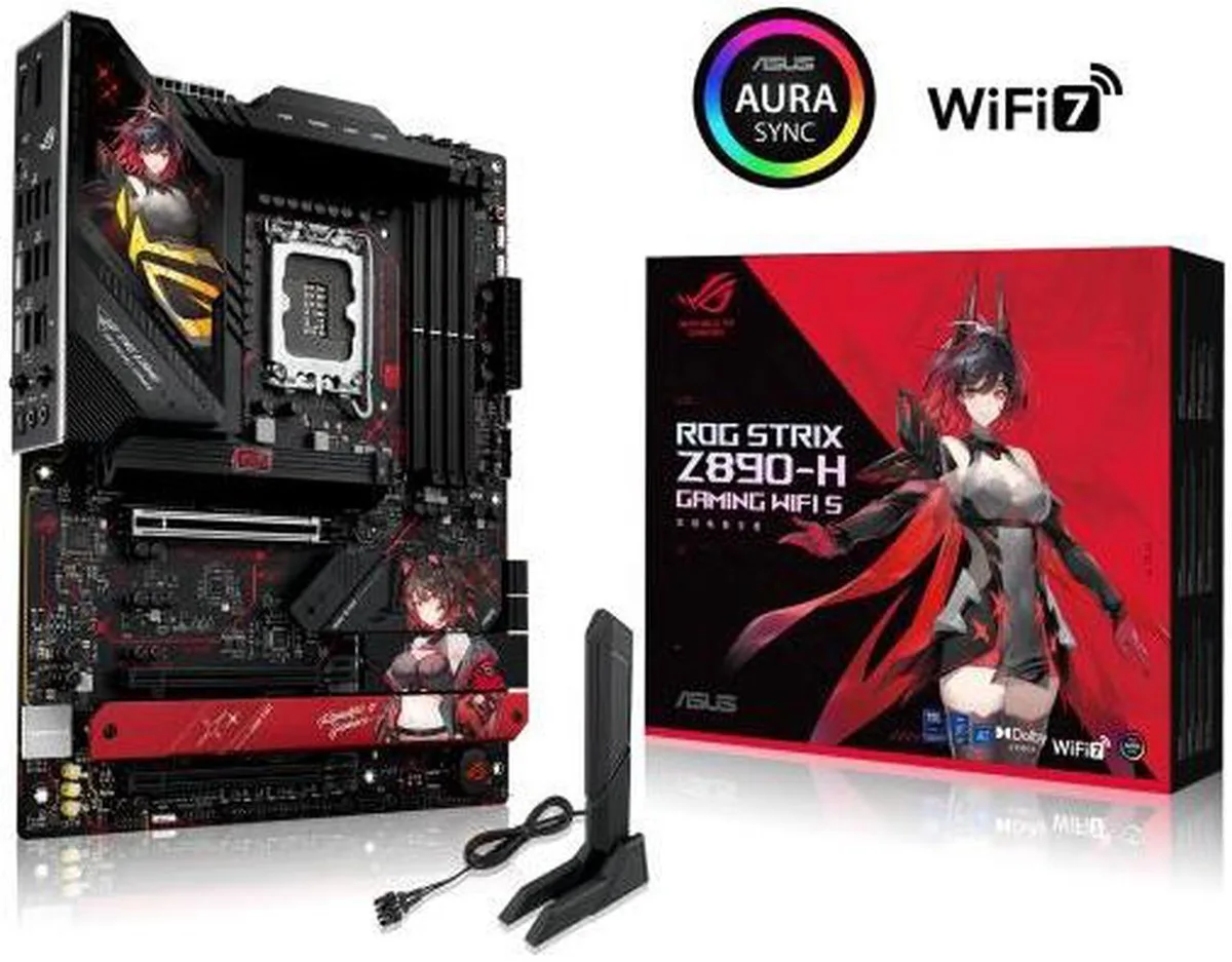 ASUS ASUS ROG STRIX Z890-H GAMING WIFI S RO JI EDITION International Version Intel motherboard — product photo