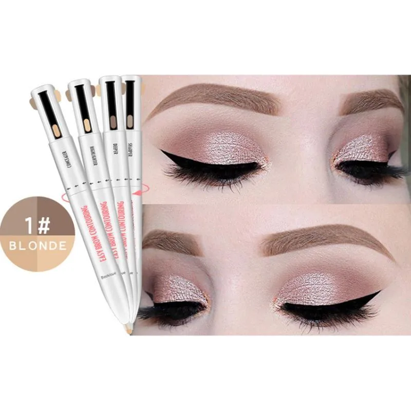 DAXINQI DAXINQI 4-in-1 Rotating Eyebrow Pen 1# Blonde — product photo