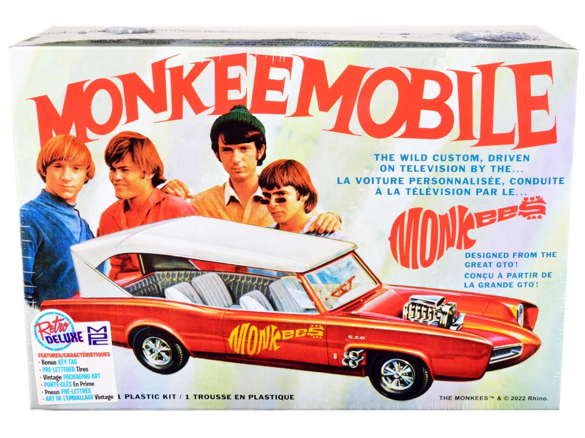 Mpc Mpc Monkeemobile The Monkees 1966-1968 1/25 Scale Model Kit — product photo