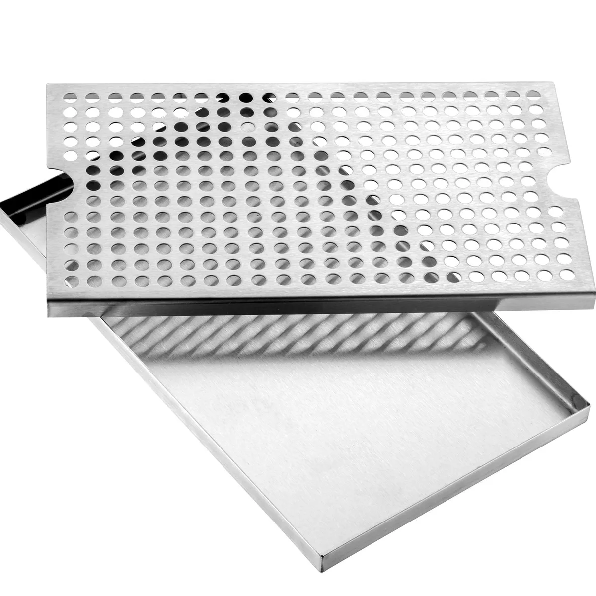VEVOR VEVOR 304 Stainless Steel Beer Drip Tray 11.81 x 6.97 in — product photo