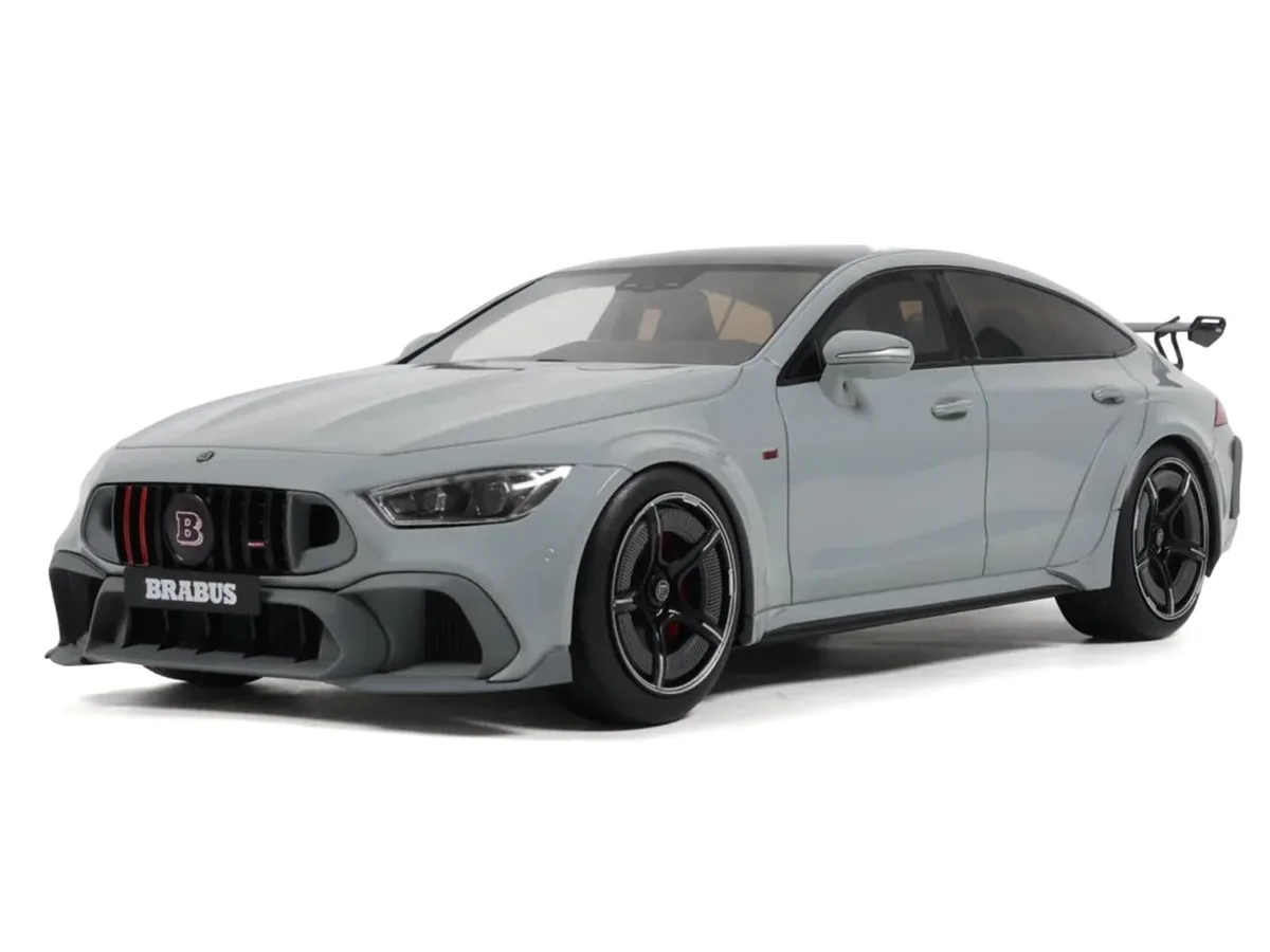 GT Spirit GT Spirit 2024 Brabus Rocket 1000 Nardo Gray Black Top 1/18 hobby collectible — product photo